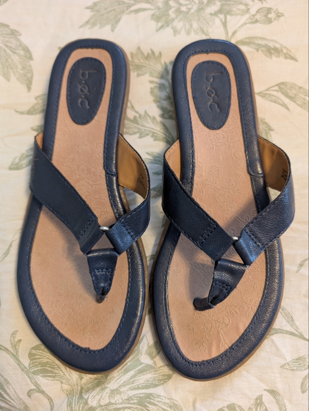 b.o.c. Women's Navy Zita Thong Sandals